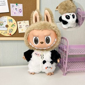 15cm 17cm 30cm 라부부 Labubu 인형옷 멜빵 슈트 35종, 38cm, AD