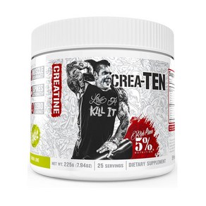 Rich Piana 5% CreaTEN CREA-TEN 10-IN-1 크레아틴 25서빙