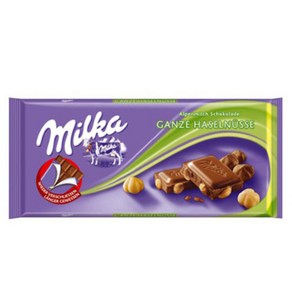 밀카 통헤이즐넛 초콜릿 100g Milka, 1개