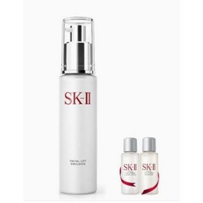 [백화점정품] sk2 페이셜리프트에멀젼 100ml세트 / sk2 탄력에멀젼 100ml+클리어로션 10ml x 2 / sk2 쇼핑백 증정, 1세트, 100ml