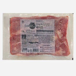 CJ 크레잇 육질탄탄 베이컨, 1kg, 1개