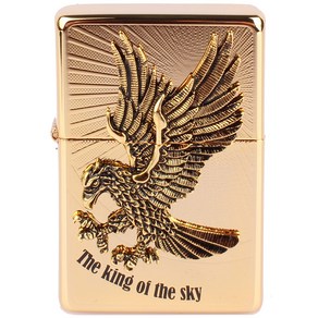 ZIPPO 지포라이터 THE KING of SKY GD 오일포함