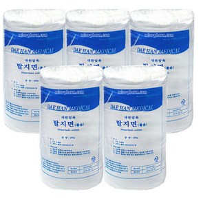 모완비 대한위재 탈지면(롤솜) 450g, 1롤, 5개