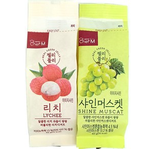 젤리블리 리치 20개입+샤인머스캣 20개입, 60g