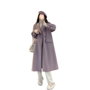 겨울 여성 카라넥 모직 코트 Women's padded coat D01 하늘비즈 B159H884