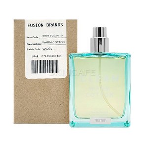20대여자향수 클린 웜코튼 EDT 벌크 뚜껑없음, 1개, 60ml