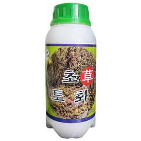 초토화 500ml 천연성분 보도블럭 잡초 밭고랑잡초 회사 울타리 잡초관리제 정원 들잔디 관리, 1개