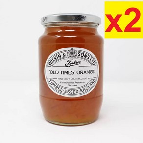 908g 2병 윌킨앤선즈 팁트리 올드 타임스 오렌지 마말레이드 Wilkin & Sons Tiptee Old Times Oange Fine Cut Mamalade, 1개
