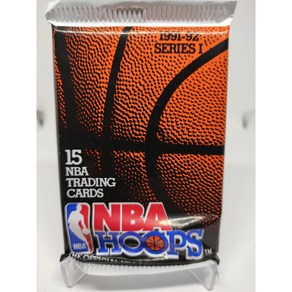 1991-92 NBA Hoops 농구 시리즈1 NBA Cad Pack NBA카드팩, 1개