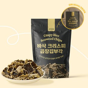 [리상회] 다이어트 찹쌀 곱창김부각 국내산, 5개, 70g