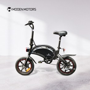 모든모터스 전기자전거 2024 머큐리 14인치 D1F14, 블랙, 알루미늄, 2021