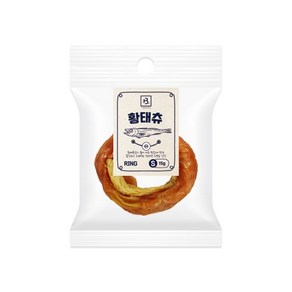 브리더랩 강아지 오래씹는껌 황태츄 링 15g S, 40개