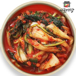 [시골마당] 국내산 전라도 얼갈이 열무김치, 1.5kg, 1개