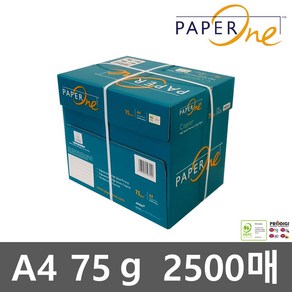 papeone 카피어 친환경 프리미엄 복사용지 75g A4 2500매