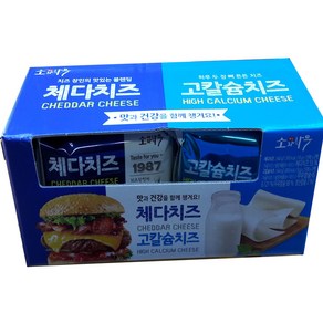 소와나무 치즈 체다 고칼슘 슬라이스치즈270g 아이스무료, 270g, 4개