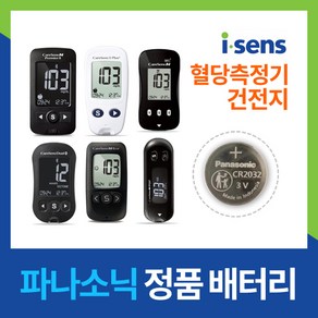 혈당측정기건전지 약 아이센스 혈당측정기 배터리 케어센스N 케어센스2 케어센스 PLUS DUAL NFC POP ECO 베터리 밧데리 건전지, 파나소닉 정품 건전지 (5개), 5개