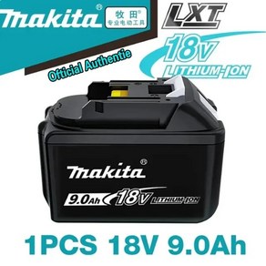 마키타 리튬이온 충전 배터리 교체용 충전식배터리 전동 공구용 18V 9.0Ah, 11 Makita 9AhX1--15C, 1개