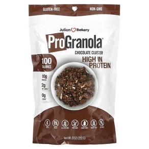 줄리안베이커리 ProGranola 초콜릿 클러스터 255g(9oz)