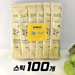 톡톡하우스 천연 벌꿀 스틱 15g 최대용량