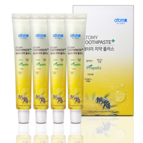 애터미 프리미엄 치약 플러스 4개입, 1세트, 50g