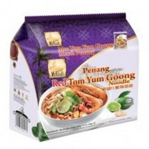 페낭 똠양꿍 누들 라면 My Kuali Penang Tom Yum Goong Noodle x 2개, 110g