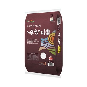 2024년 햅쌀 쌀가족 수향미 쌀 골든퀸 3호 누룽지 향 10kg (상등급), 상, 1개