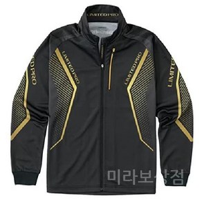 시마노 SHIMANO 리미티드 프로 지퍼 셔츠 SH-107V, 블랙