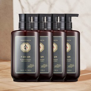 [댕기머리]기골드 샴푸 500ml, 4개