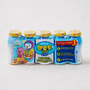 [메가마트]빙그레 뽀로로와 친구들 요구르트 80ml*5