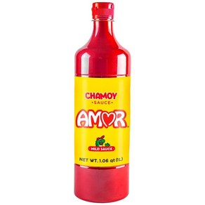 Amo Chamoy Sauce  Bittesweet flavo  2 500 Sco 아모르 샤모이 소스  씁쓸한 맛  스코빌 2 500등급 과일 채소 스낵 음료와, 1개, 975.93ml