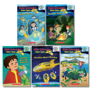 매직스쿨버스 Magic School Bus Rides Again #1-5 Set, SCHOLASTIC