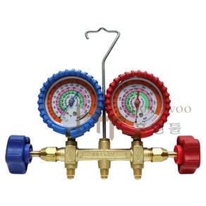 임페리얼 421cm 신냉매게이지 세트-R410A R-20 R404A GAS(MANIFOLD GAUGE SET), 1세트