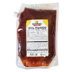 조흥 코다노 만능비빔장, 1개, 2kg