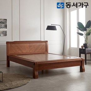 동서가구 L7 엔틱 편백 인볼브 적용 홍맥반석 퀸 Q 돌침대 DF643420