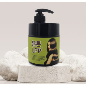 튼튼 LPP 플러스 저분자 단백질 손상 모발 케어 헤어 트리트먼트 600ml, 1개