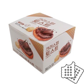 크리스피 토스트 초콜릿맛(16g*20입), 1개, 320g