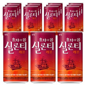 롯데칠성음료 실론티, 175ml, 24개