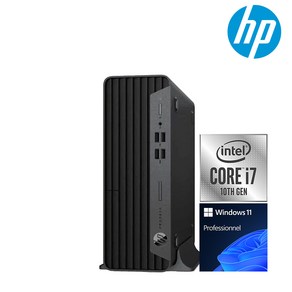 HP 컴퓨터 i7-10700 G7 SFF 정품 윈도우11 Po 탑재 기업용 사무용 데스크탑 PC 본체, HP 400 G7 / i7-10700 옥타코어, WIN11 Po, 1TB, 32GB, 블랙