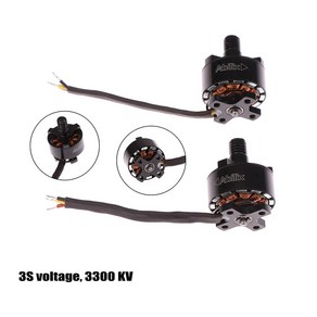 다축 RC 드론용 미니 3S BLDC 1815 BO-1815-N2B-383-11 DC 11.1V 3300KV 마이크로 3 상 브러시리스 모터 CW CCW, 1개, 02 B Moto