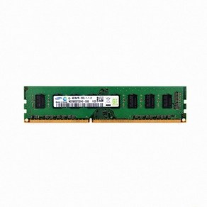 삼성정품 PC용 DDR3 4GB 12800U 단면 일반, 1개