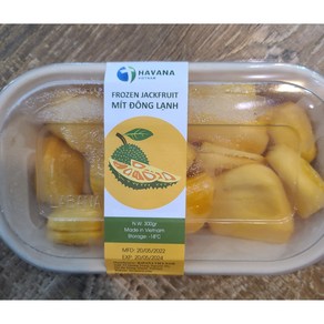 냉동 깐 잭프릇 Frozen Jackfruit 300g WORLDFOOD