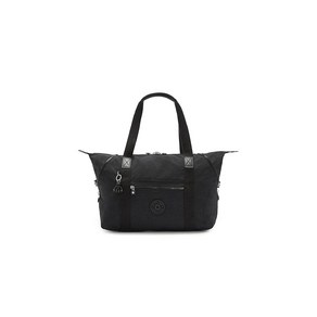 Kipling 여성용 아트 미디엄 토트백 Black Noi