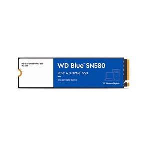 웨스턴디지털 WD Blue SN580 M.2 NVMe 2280 (250GB 500GB 1TB)