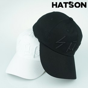 [햇츠온]J0SM249 HatsON 브랜드 남 여 무지 소프트 언스트럭쳐 볼캡 야구 패션 큰 모자 AD