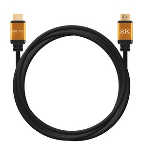 넥스트 TV 모니터 연결 UHD 8K HDMI2.1 케이블 3m, 1개