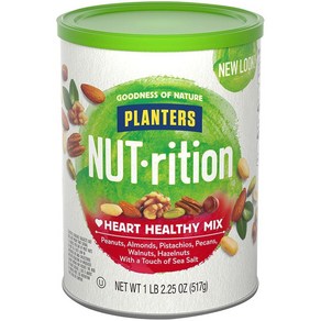 Plantes 미국직구 NUTition Heat Healthy 스낵 너트 믹스(2.25oz), 1개