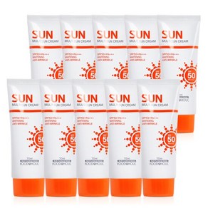 (10개)푸드어홀릭 멀티 선크림 70ml SPF50/PA+++, 10개