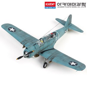 1/48 미해군 SB2U-3 미드웨이 해전 80주년 기념 전투기 비행기 프라모델 12350 (안전 포장 배송), 1개