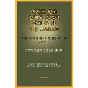 이제도 있고 전에도 있었고 장차 올 자 예수 그리스도:구약의 믿음의 선진들을 만나다, 하늘빛출판사, 서사라 저