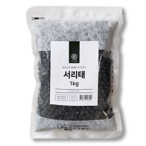 국산 서리태 2024년 검정콩 속청, 1kg, 1개